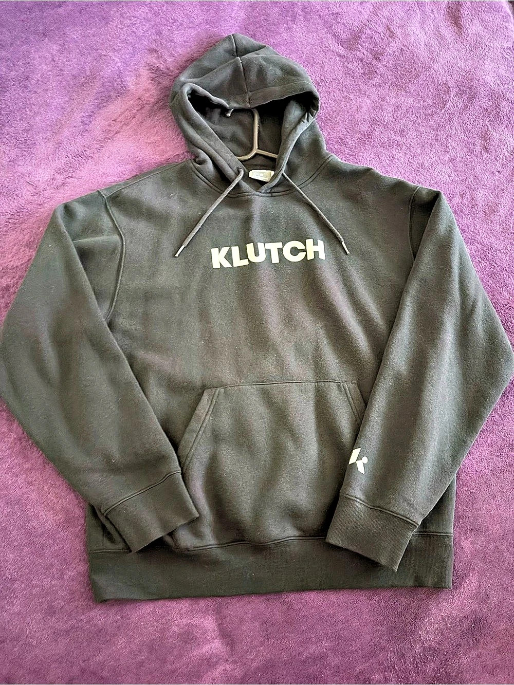 New Balance KLUTCH Pullover Hoodie in Black Like New